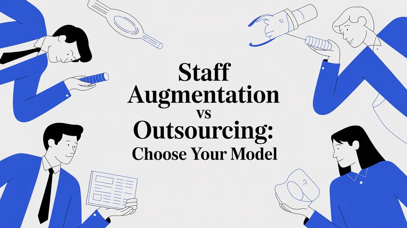 Staff Augmentation vs Outsourcing: Choose Your Model