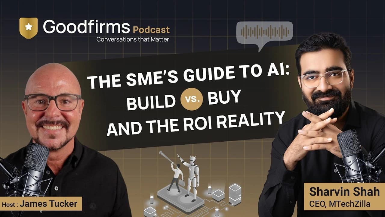 Sharvin Shah on Goodfirms breaks down the smartest AI strategy for 2026